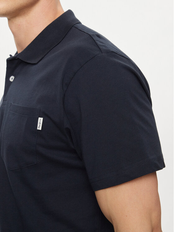 Pepe Jeans Pepe Jeans Поло Holden PM542154 Cиній Regular Fit