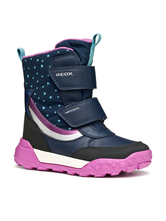 Geox Stivali da neve Geox J Trekkyup B Ab J56M7A 0MNBC C4269 S Blu scuro