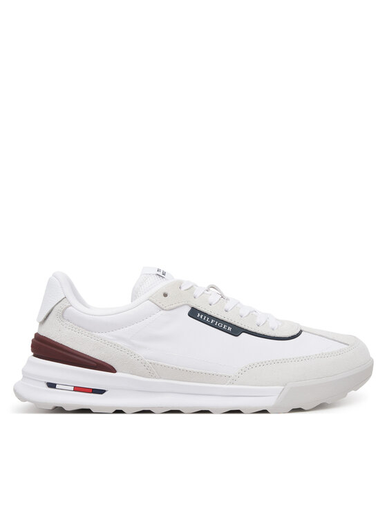 Tommy Hilfiger Sneakers Tommy Hilfiger Retro Runner Seasonal FM0FM05425 Bianco