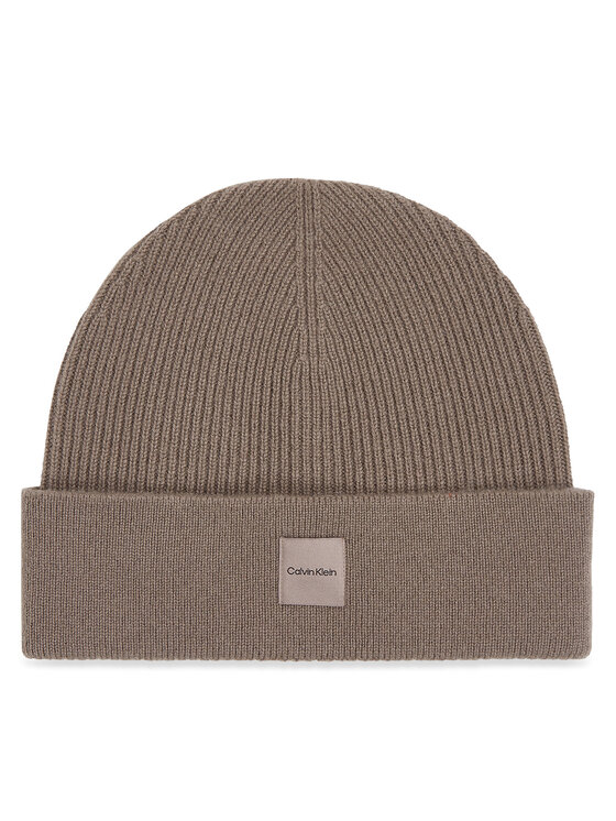 Calvin Klein Czapka Calvin Klein Chunky K60K612584 Beżowy