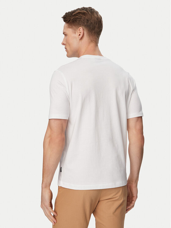 Bugatti Bugatti Camiseta 8350-15042E Blanco Regular Fit