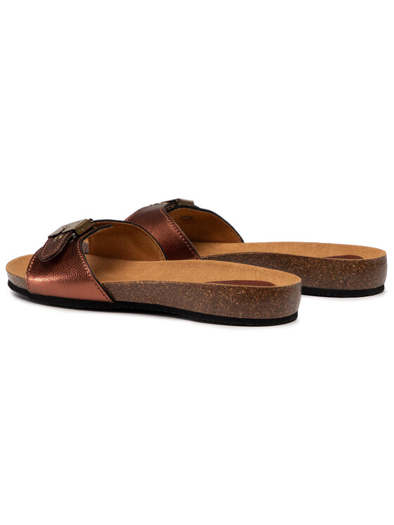 Scholl Παντόφλες Scholl Bahamais 777121-50-19 Χρυσό