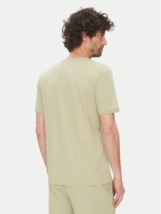 HUGO HUGO Marškinėliai Diragolino212 50447978 Žalia Regular Fit
