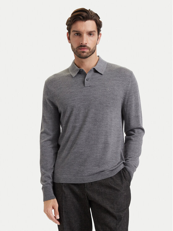 Calvin Klein Calvin Klein Polo LV04LD319G Gris Regular Fit