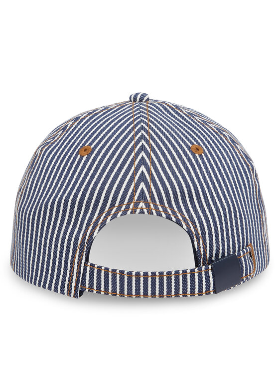 Tommy Jeans Šilterica Tommy Jeans Tjm Heritage Stripe Cap AM0AM13358 Tamnoplava