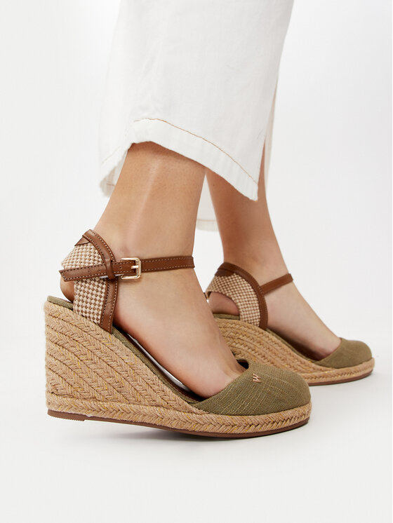 Wrangler Espadrilles Wrangler Brava Women Wedge 20241056 Khaki