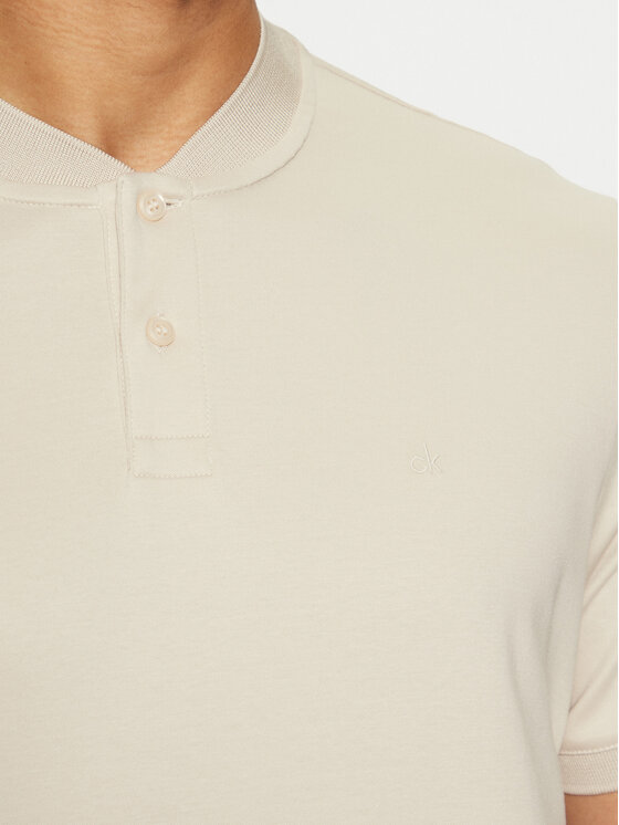 Calvin Klein Calvin Klein Polo majica K10K111201 Bež Regular Fit