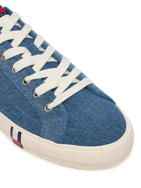 Tommy Jeans Zapatillas de tenis Tommy Jeans Archive Y2K Lace Up Denim EM0EM01751 Azul