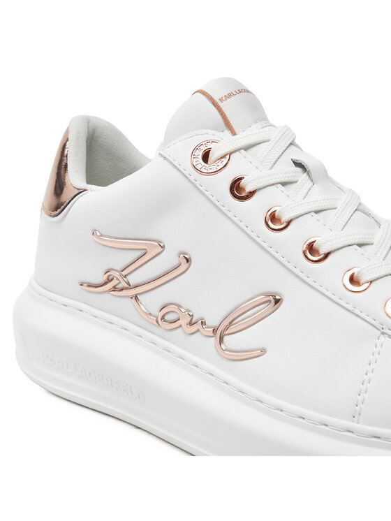 KARL LAGERFELD Sneakersy KARL LAGERFELD KL62510A Bílá