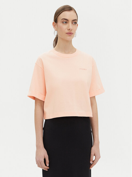 PINKO PINKO Camiseta 104882 A2HN Coral Regular Fit