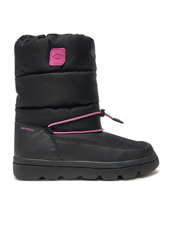 Geox Cizme de zăpadă Geox Willaboom J46HWB 0FU54 C0922 D Negru