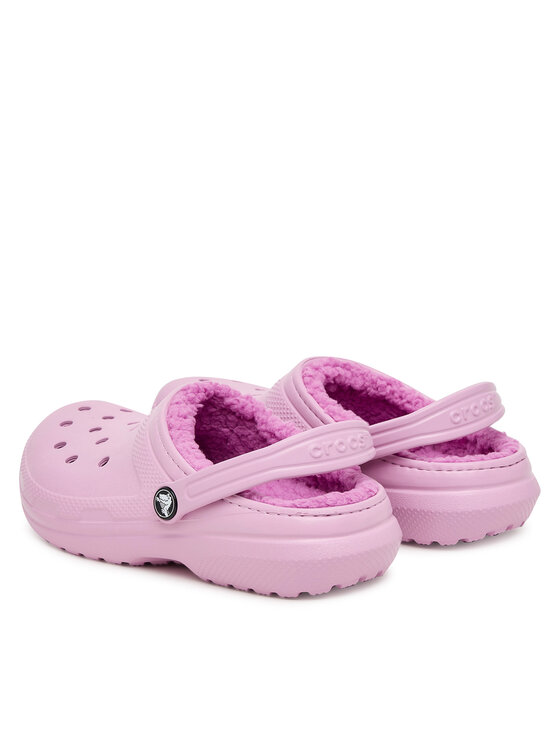 Crocs Шльопанці Crocs Classic Lined Clog 207010 Рожевий