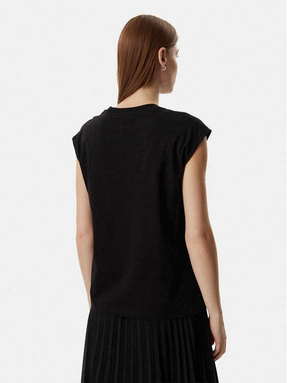 KARL LAGERFELD KARL LAGERFELD Camiseta B2W17018 Negro Regular Fit