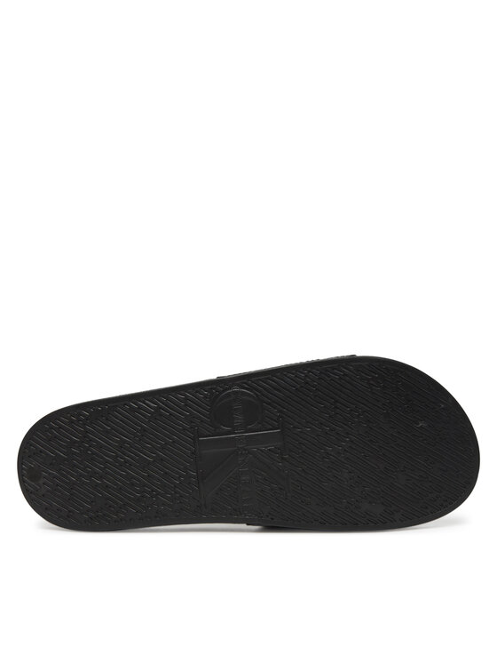 Calvin Klein Jeans Chanclas Calvin Klein Jeans Slide Aop Print YM0YM01269 Negro