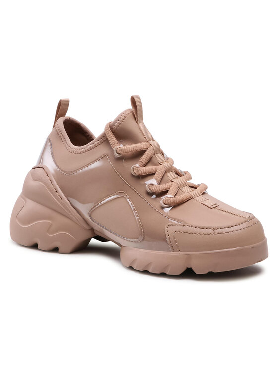 GINO ROSSI Sneakersy Gino Rossi V602-01-2 Beżowy