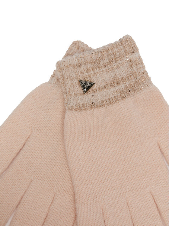 Guess Жіночі рукавички Guess AW5238 WOL02 Бежевий