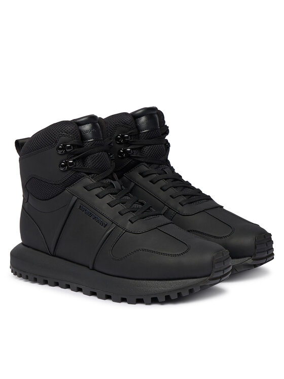 Emporio Armani Sneakersy Emporio Armani EM003736 AF18012 Czarny