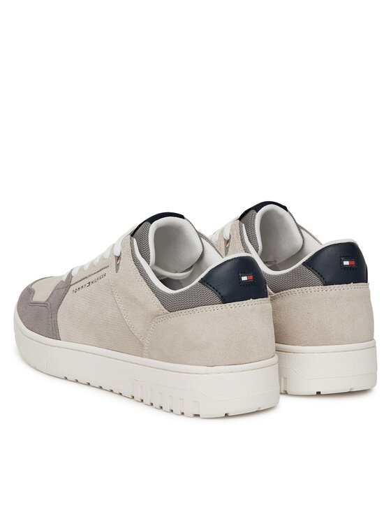 Tommy Hilfiger Сникърси Tommy Hilfiger Basket Core Lite Suede FM0FM05519 Бежов