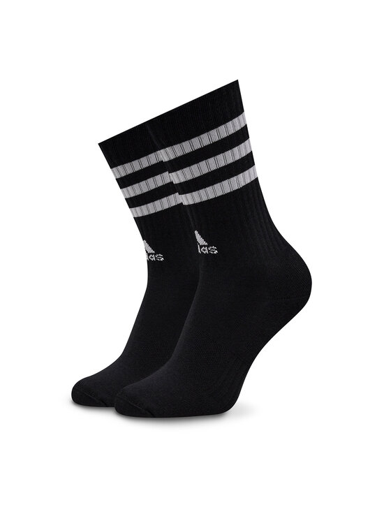 adidas Dlouhé ponožky adidas 3-Stripes Cushioned Crew Socks 3 Pairs IC1323 Šedá