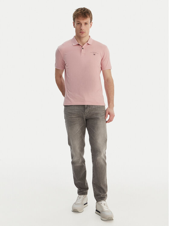 Napapijri Napapijri Polo Elbas NP0A4GB4 Rosa Regular Fit