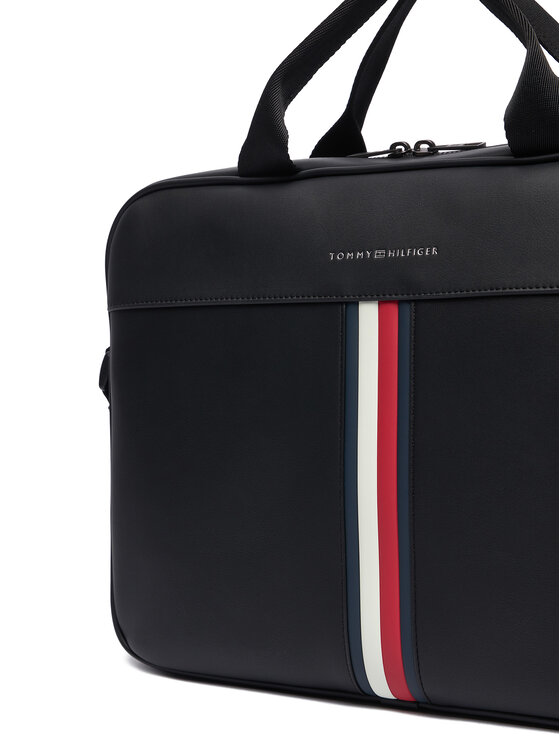 Tommy Hilfiger Torba za laptop Tommy Hilfiger Th Metro Computer Bag AM0AM14517 Crna