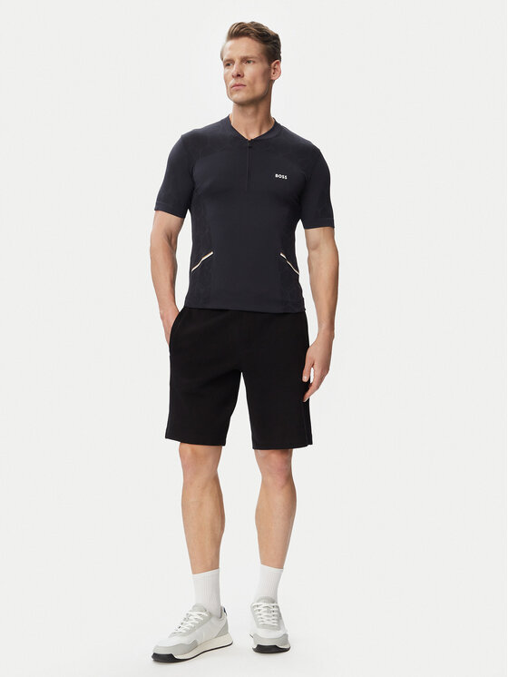 BOSS BOSS Camiseta Game 2 50564794 Azul marino Slim Fit
