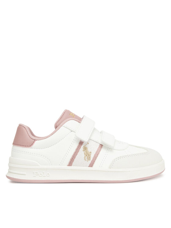 Polo Ralph Lauren Снікерcи Polo Ralph Lauren Heritage Court III T-Toe Ez RL03359101 Білий