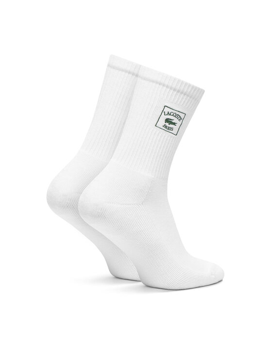 Lacoste Довгі шкарпетки Lacoste RA0349 Білий
