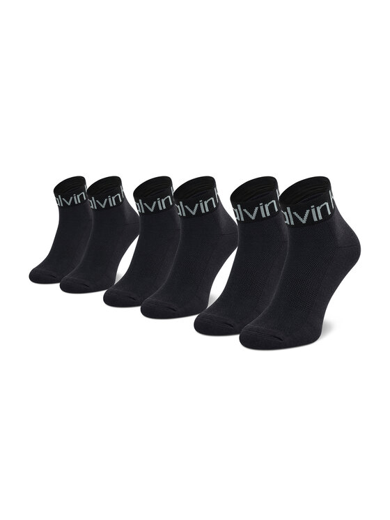 Calvin Klein Dlouhé ponožky Calvin Klein 701218722 Černá