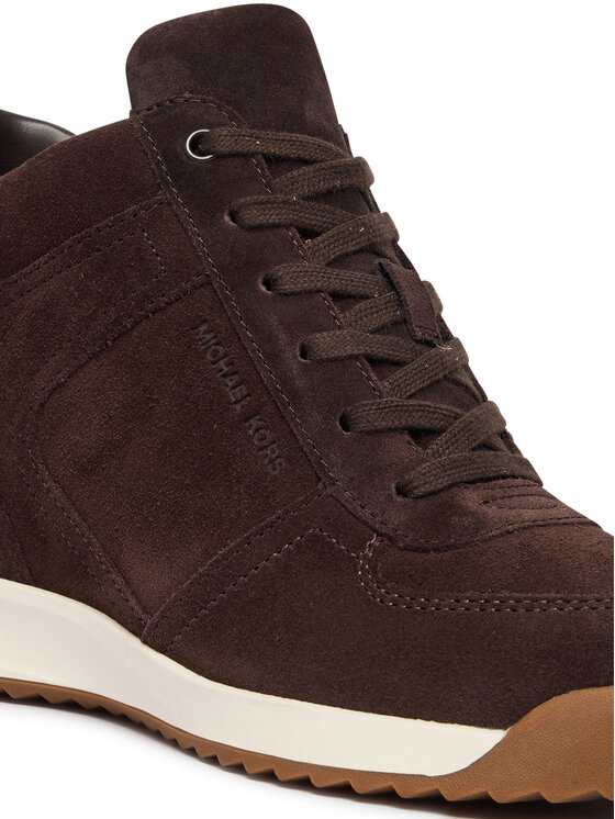 MICHAEL Michael Kors Сникърси MICHAEL Michael Kors 43F6NKFS1S Тъмнокафяв