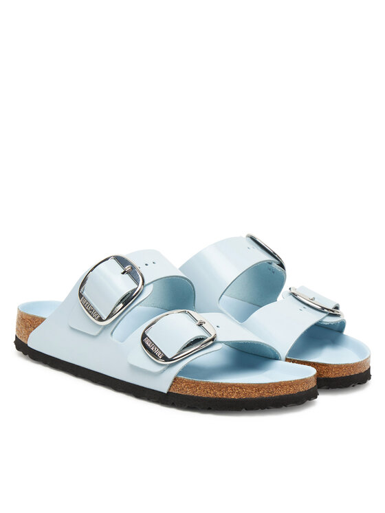 Birkenstock Natikači Birkenstock Arizona Big Buckle Hex 1030374 Svetlo modra