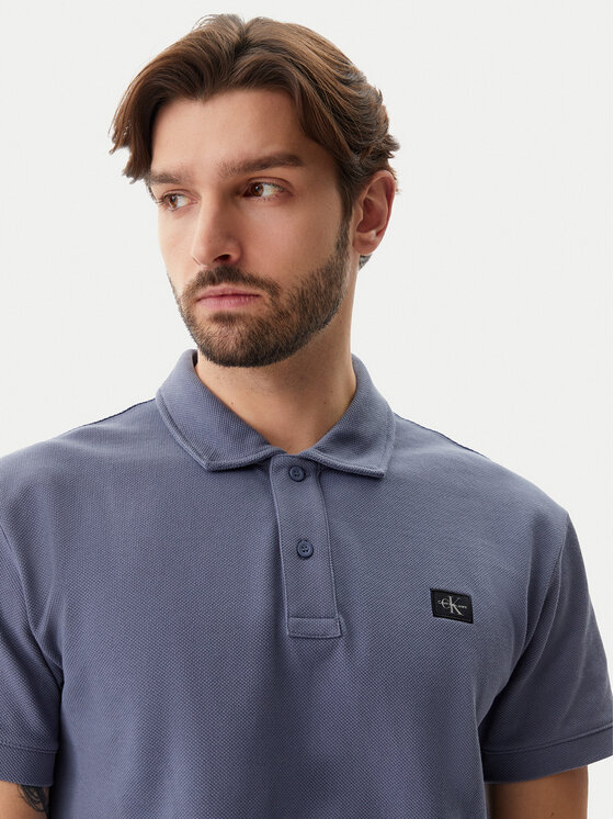 Calvin Klein Jeans Calvin Klein Jeans Polo marškinėliai J30J327040 Mėlyna Regular Fit
