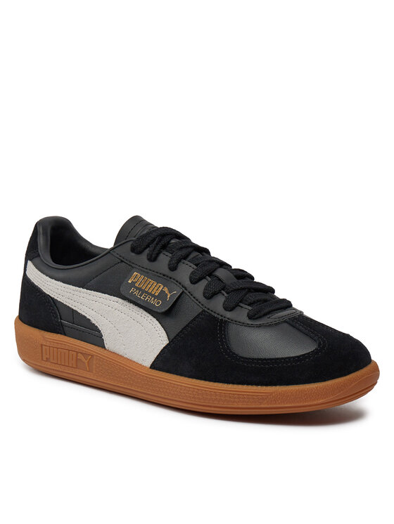 Puma Снікерcи Puma Palermo Lth 396464 03 Чорний