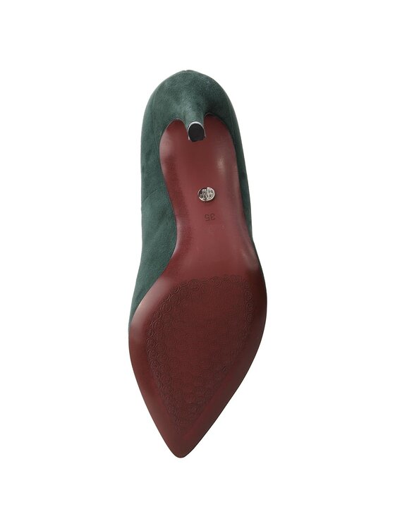Solo Femme Туфлі на шпильці Solo Femme 34201-C7-H94/000-04-00 Зелений