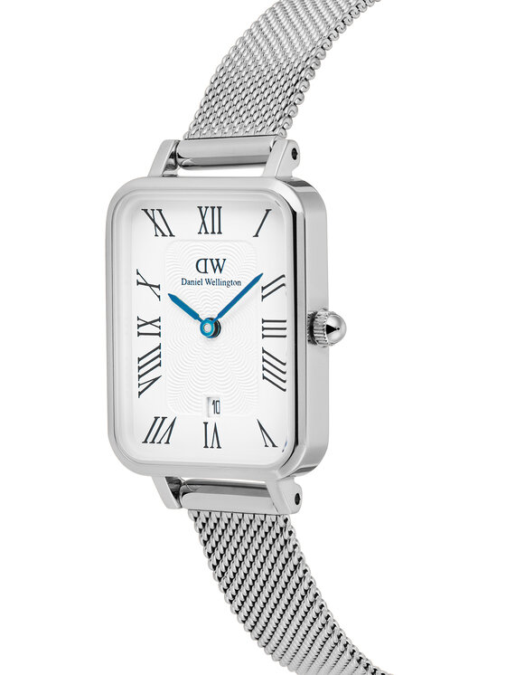 Daniel Wellington Годинник Daniel Wellington Quadro Sterling Roman Numerals DW00100863 Срібний