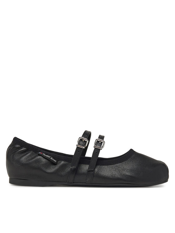Tommy Jeans Balerinke Tommy Jeans Ballerina EN0EN02720 Crna