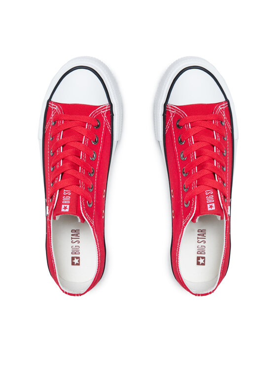 Big Star Shoes Кеди Big Star Shoes DD274A234R36 Червоний