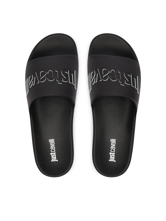 Just Cavalli Шльопанці Just Cavalli 80QA3SZ1 ZSE50 Чорний
