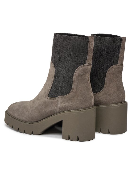 Tamaris Členková obuv s elastickým prvkom Tamaris 1-25851-41 Sivá