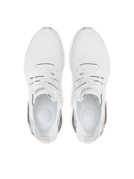 Plein Sport Sneakersy Plein Sport The Scratch FABS USC0335 PTE003N Biela