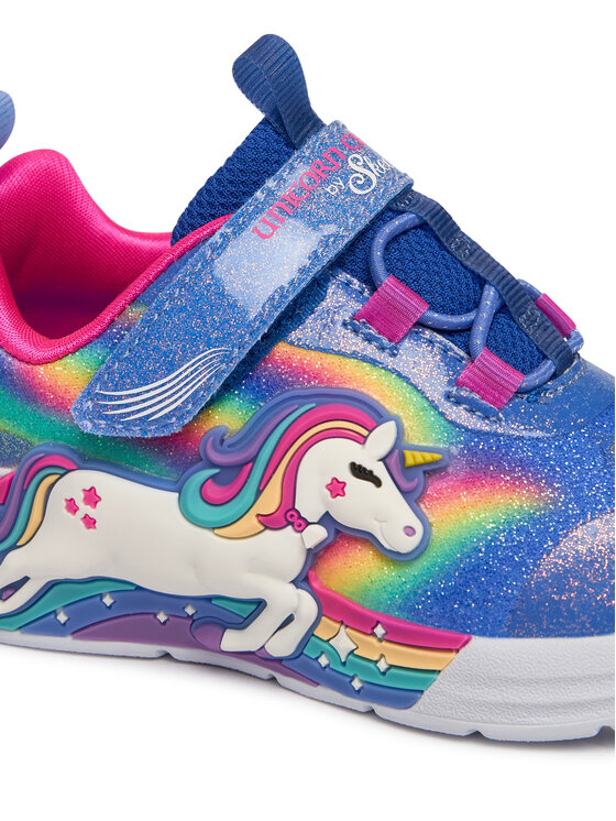Skechers Снікерcи Skechers S-Lights: Unicorn Chaser 302298N/BLMT Голубий