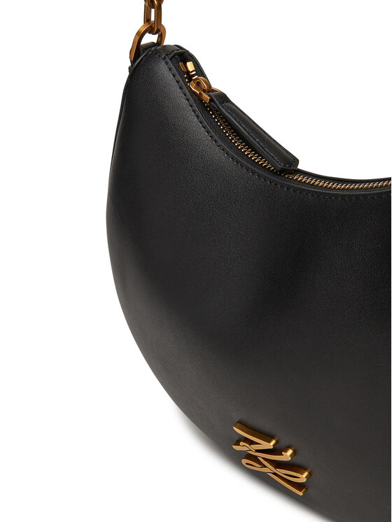 KARL LAGERFELD Ročna torba KARL LAGERFELD A2W30019 Črna