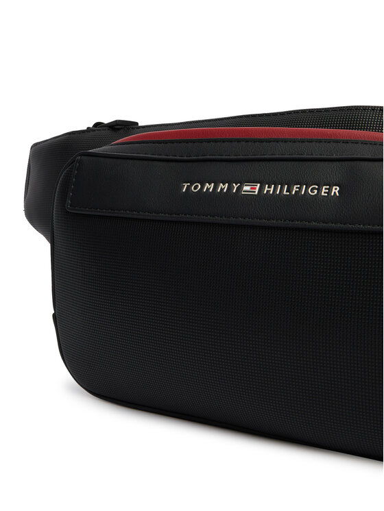 Tommy Hilfiger Чанта за кръст﻿ Tommy Hilfiger Th Foundation Bumbag AM0AM14159 Черен