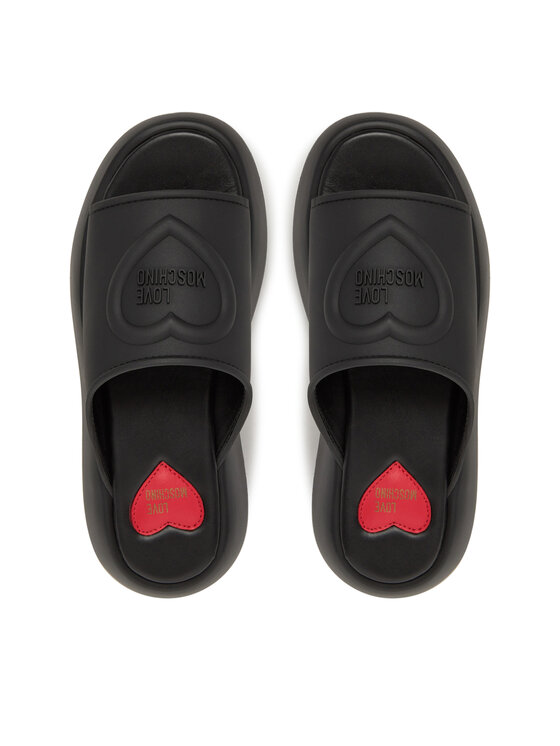 LOVE MOSCHINO Шльопанці LOVE MOSCHINO JA28207I0MI40000 Чорний