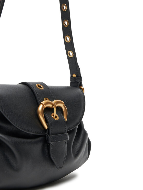 PINKO Kabelka PINKO Jolene Shoulder Mini PE 25 PLTT 102802 A270 Černá