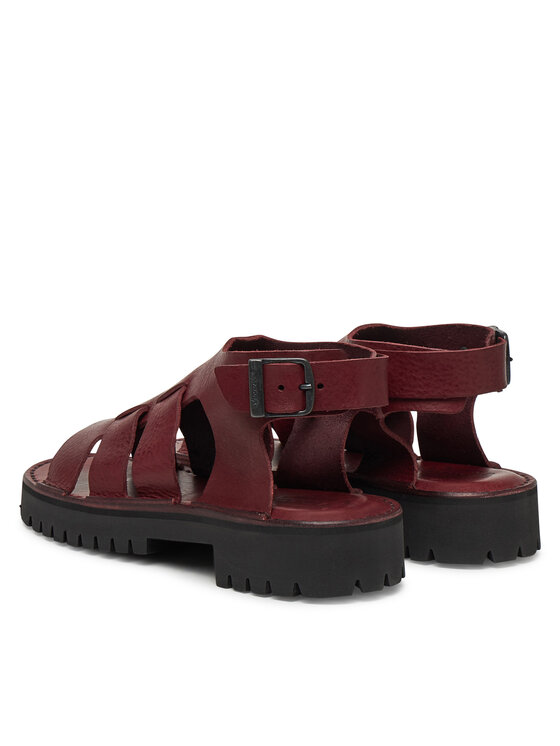 Fracap Sandále Fracap D031 Bordová