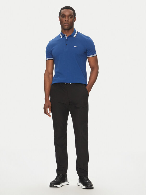 BOSS BOSS Поло Paddy 50469055 Голубий Regular Fit