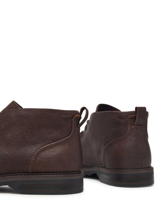 Clarks Зимни обувки Clarks Aldwin 2 Chukka 26327143 Кафяв