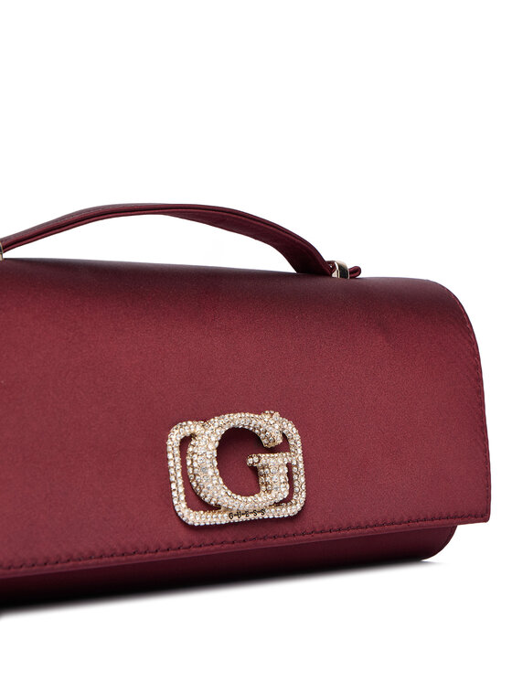 Guess Сумка Guess Zalina Mini HWSE93 50720 Бордовий