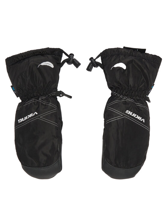 Viking Lyžiarske rukavice Viking Strix Mitten Mountaineering 112/25/0300/0900 Čierna